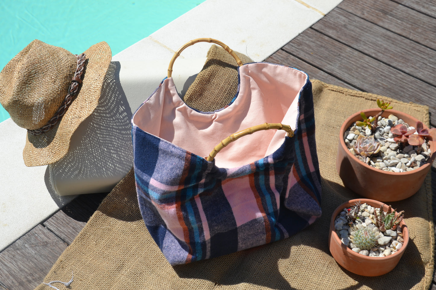 Sac cabas Bleurosa