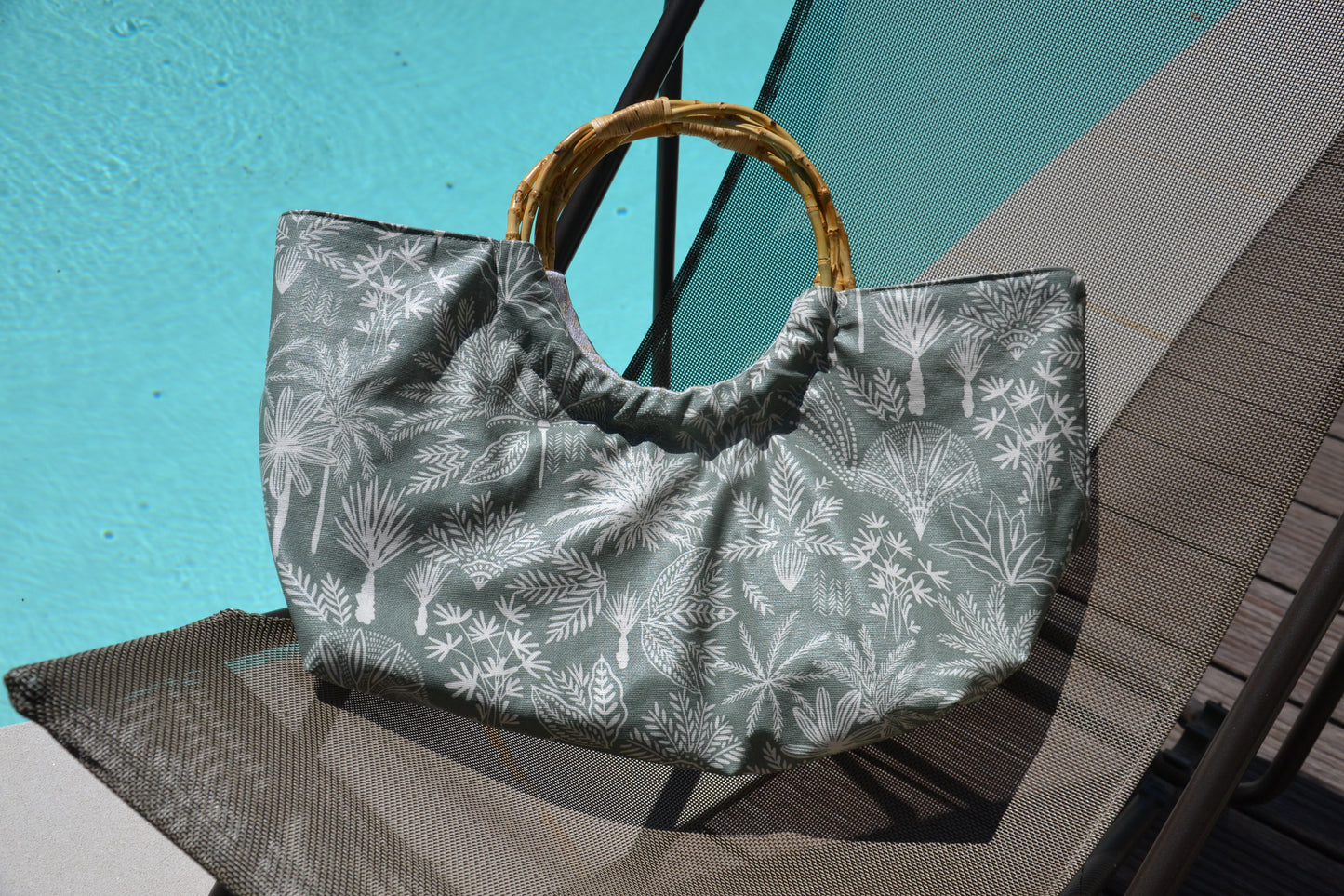 Sac cabas Fleur de lin