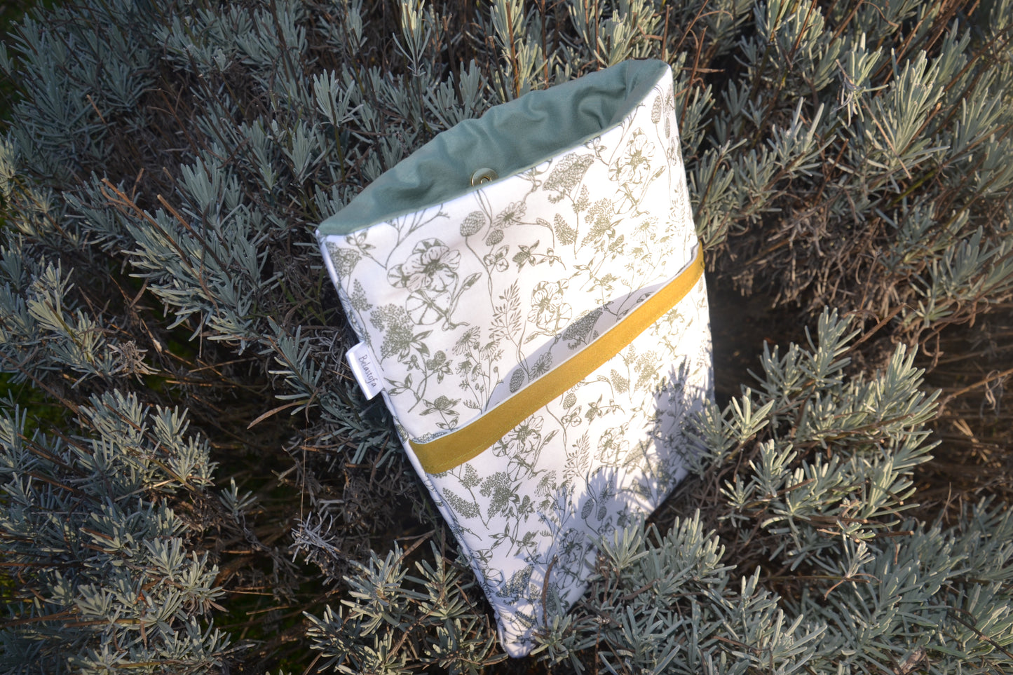 Pochette protège livre Vert amande