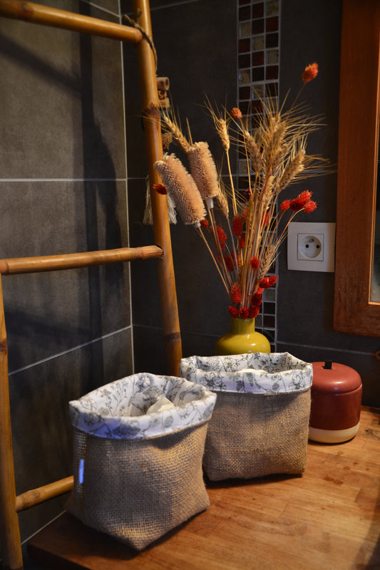 Panière Toile de jute