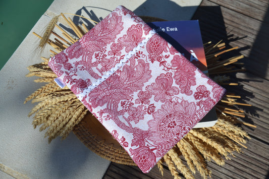 Pochette protège livre Rose