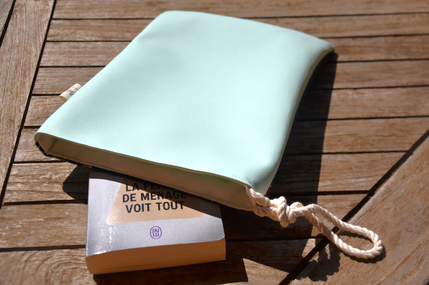 Pochette protège livre Papaye