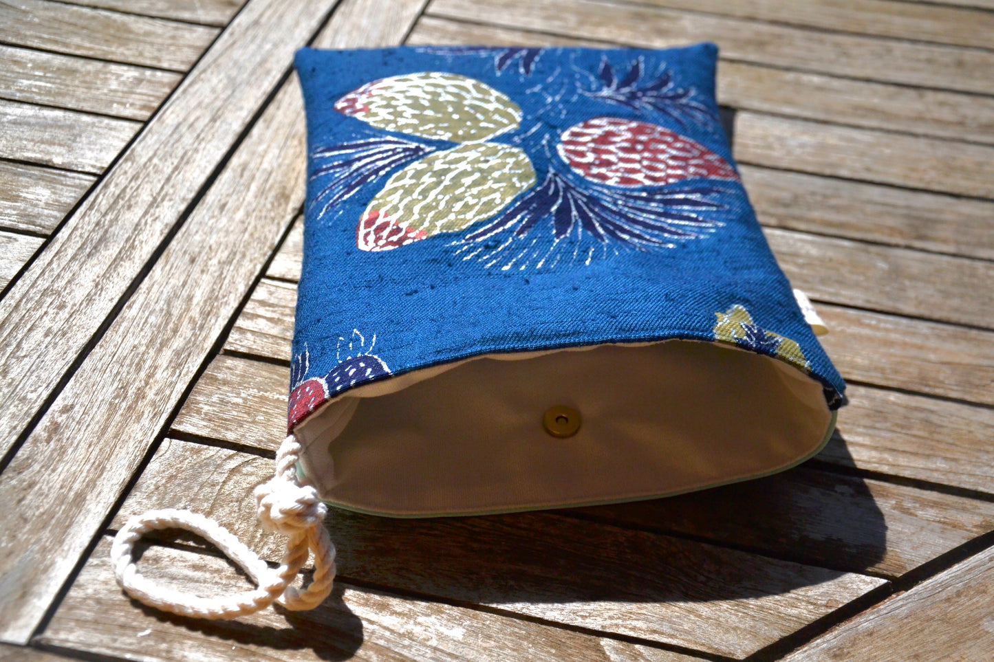 Pochette protège livre Papaye