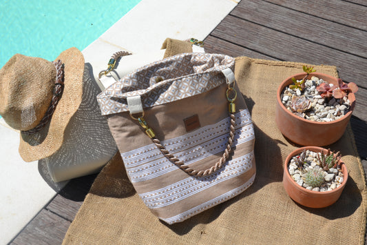 Sac cabas Beige
